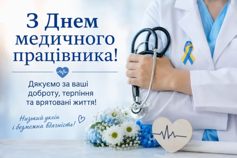 Привітання селищного голови Олега Дзем’юка до Дня медичного працівника